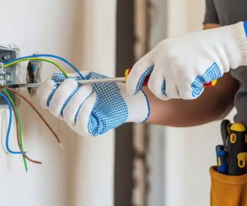 Professional electrician providing residential and commercial wiring and rewiring services in Delhi NCR