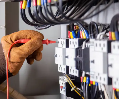 Professional electrician providing preventive electrical maintenance and safety inspection services in Delhi NCR