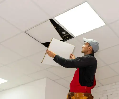 Professional electrician providing indoor and outdoor lighting installation services in Delhi NCR