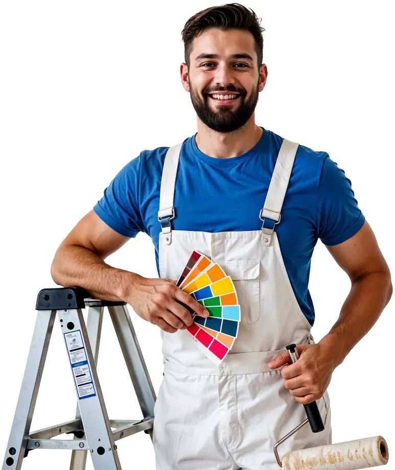 Professional house painter providing interior and exterior painting services in Delhi NCR